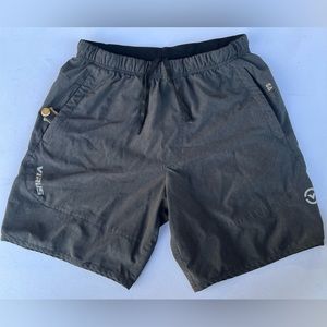 Men's Virus Origin 2 Shorts Medium Heather Grey 7.5” inseam